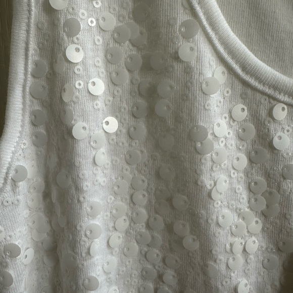 Old Navy Sequin Tank Top - Women’s Large - NEW NWT - Picture 3 of 5